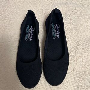 Skechers Women's Black Memory Foam Flats